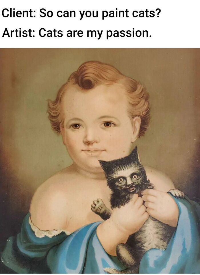 Classical Damn: Breathing New Life Into Old Paintings With Memes (New Pics)