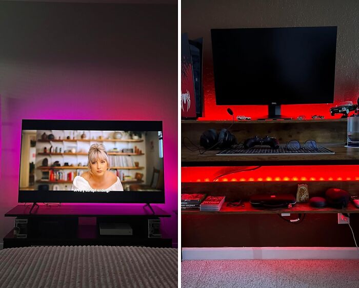 Brighten Up Your Space With Smart LED Strip Lights - Sync With Music And Create A Custom Ambiance!