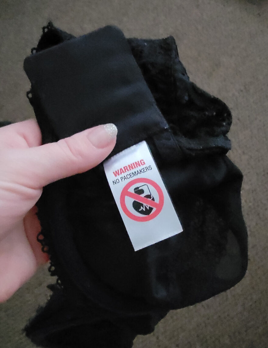 My Bra Has A "No Pacemaker" Warning