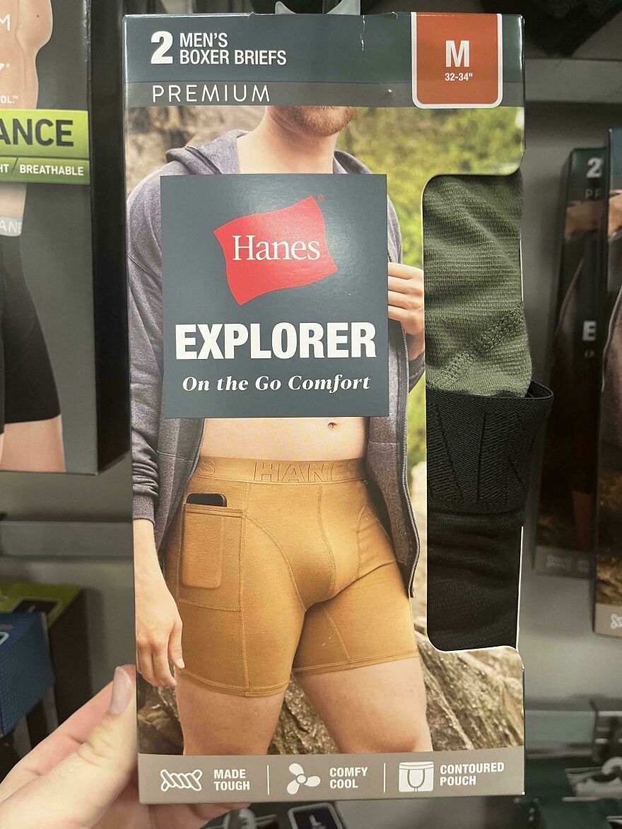 This Underwear Has A Pocket For Your Phone