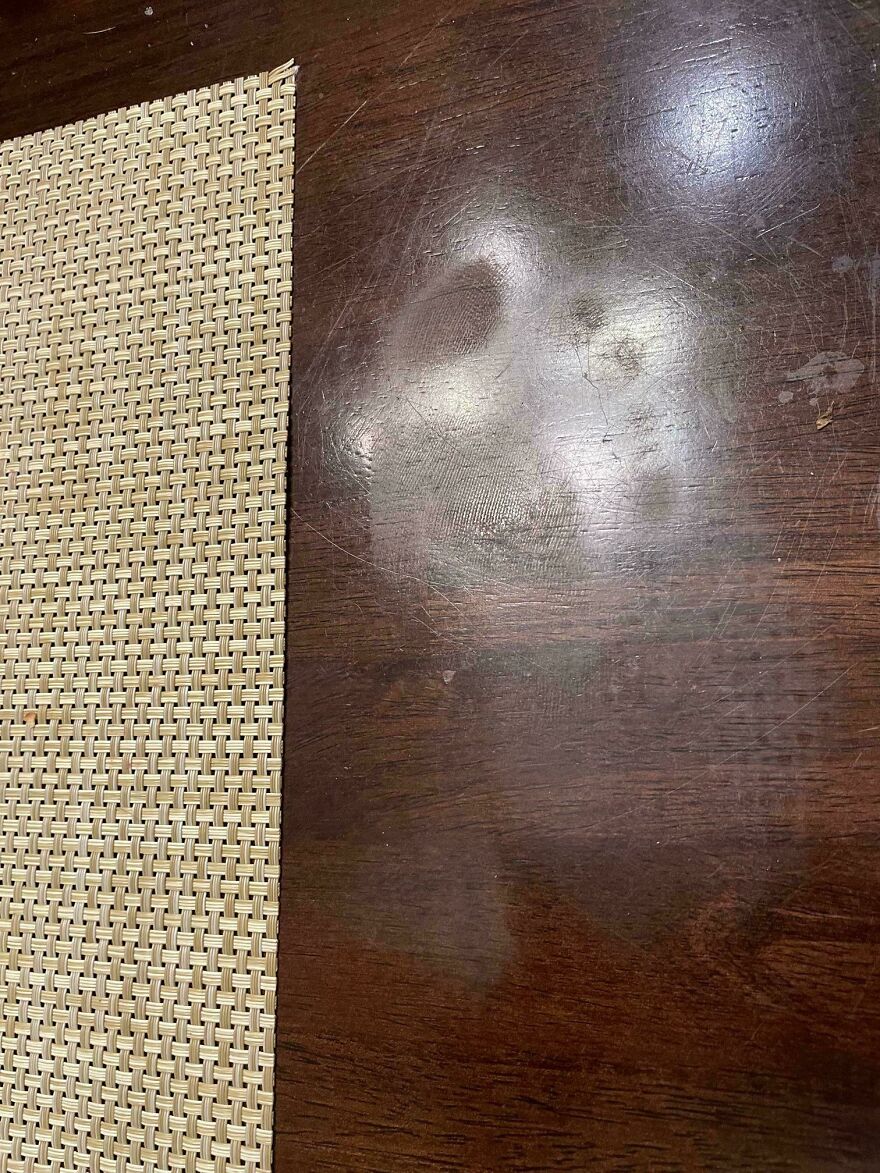 There’s A Bare Footprint On The Table Of This Restaurant I Went To For Brunch