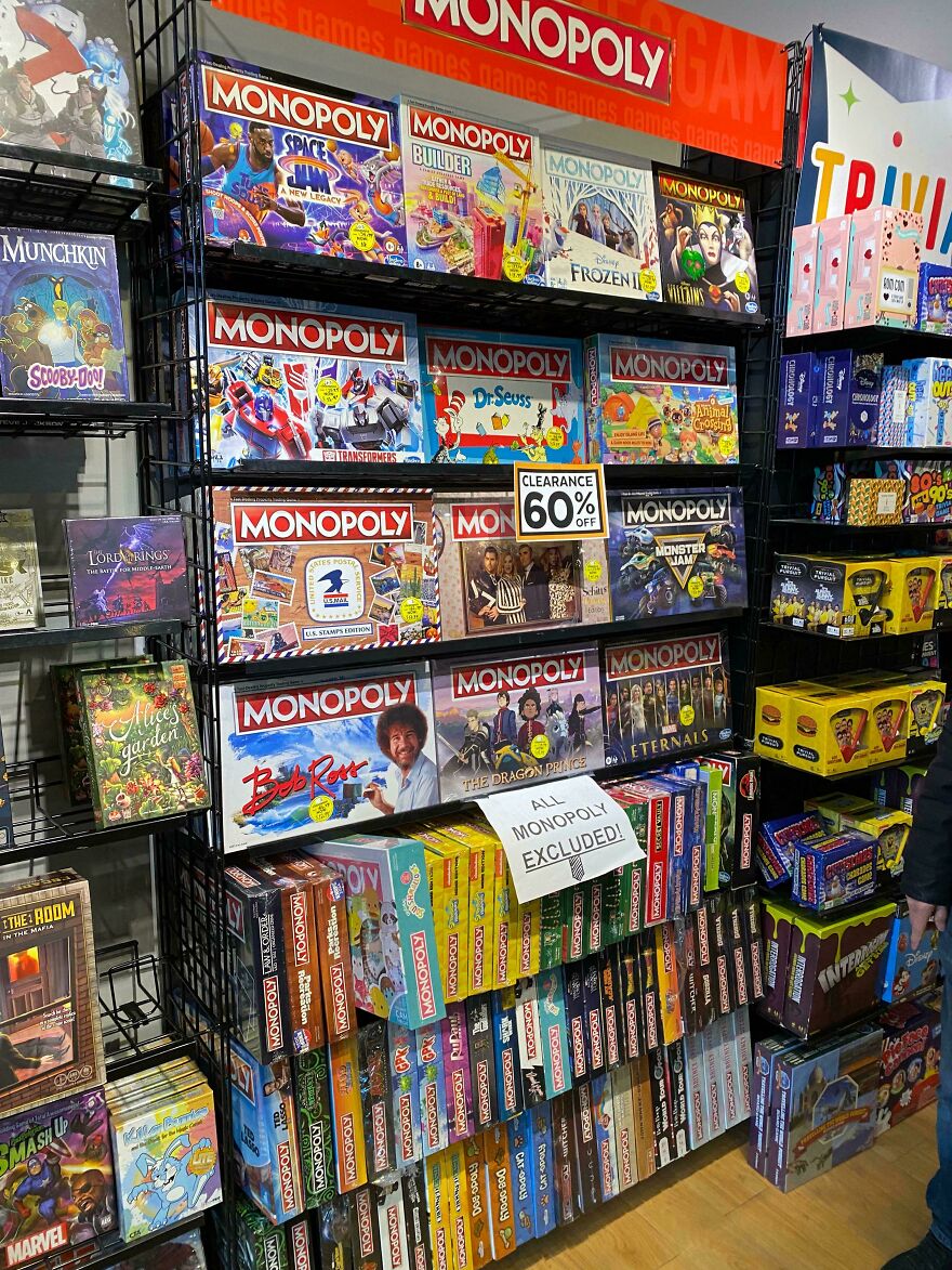 Monopoly Games On Sale 60% Off, Excluding All Monopoly Games