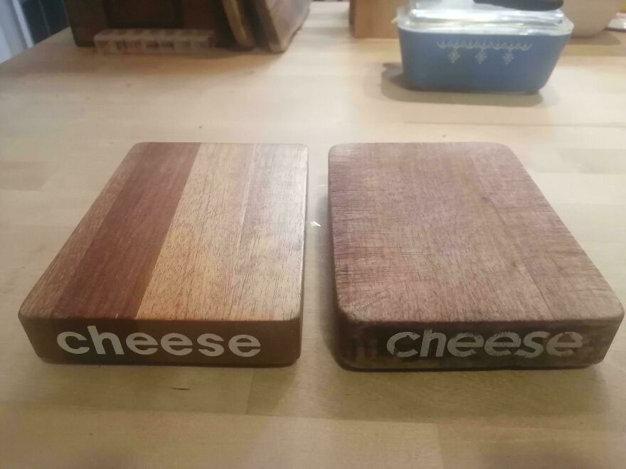 I Found An Identical, Unused Version Of Our 30 Year Old Cutting Board At A Thrift Shop