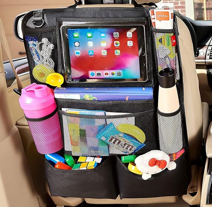  A Helteko Backseat Organizer Keeping Your Car Clutter-Free And Your Sanity In Check