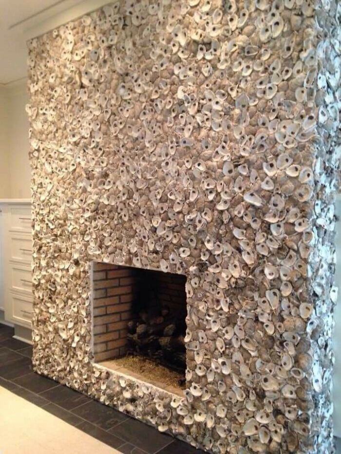 Oyster Fireplace, Most Horrifying Thing I've Ever Seen