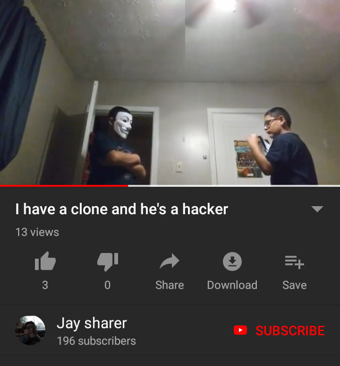 He's A Hacker