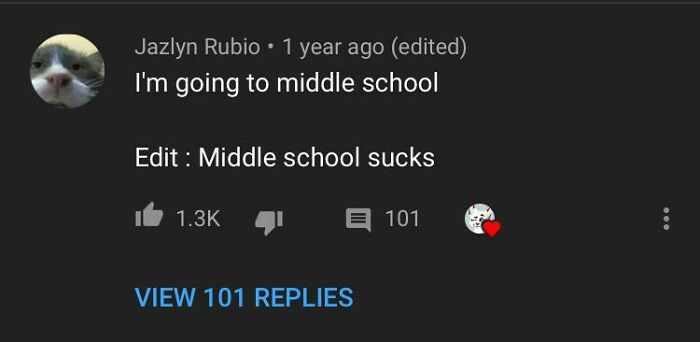 Bruh 😡😡 Middle School Sucks 🤢😔😢