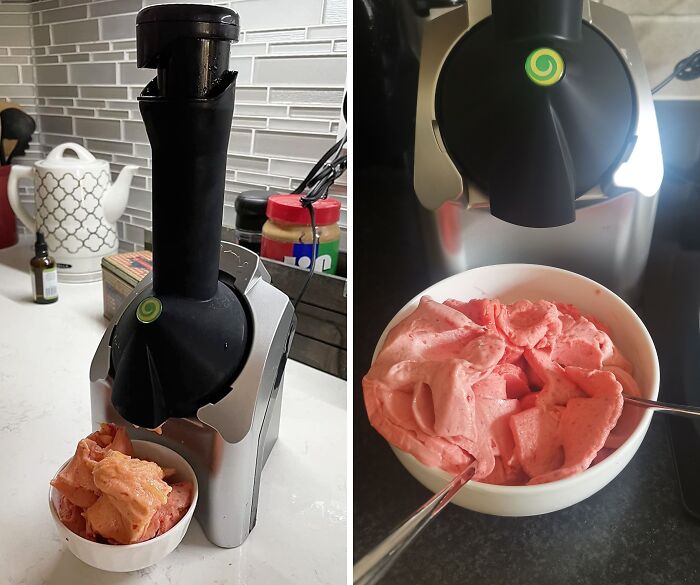 Indulge In Healthy Treats: Yonanas 902 Classic Frozen Fruit Soft Serve Maker - Includes 36 Recipes And 200-Watt Power!
