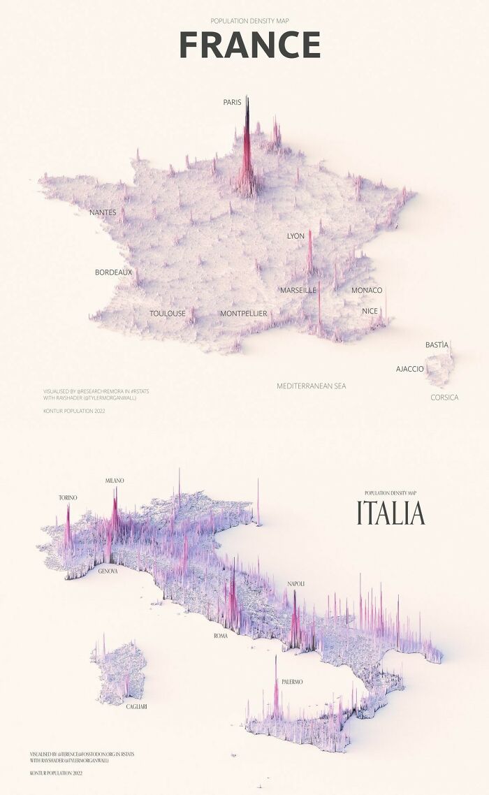 France And Italy Share A Lot Of Cultural Features, But People Often Fail To Grasp How Centralised France Is Compared To How Decentralised Italy Is, At Least Regarding Population. Different Historical Paths, Different Political And Social Dynamics Today