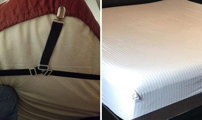 Keep Your Sheets Neat And Tidy With Bed Sheet Fasteners: Say Goodbye To Wrinkles And Slipping