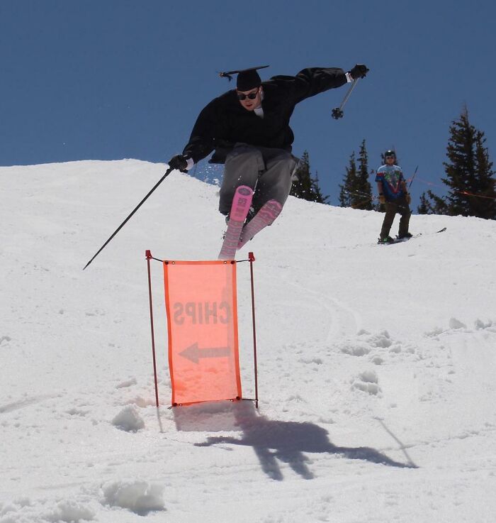 Fui a esquiar tras graduarme
