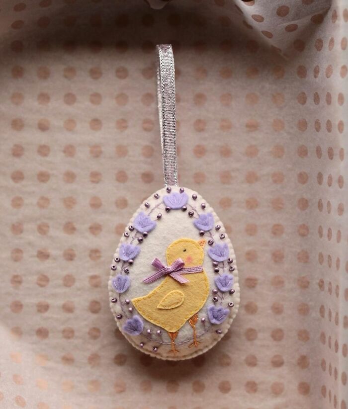 Handmade Easter Ornament