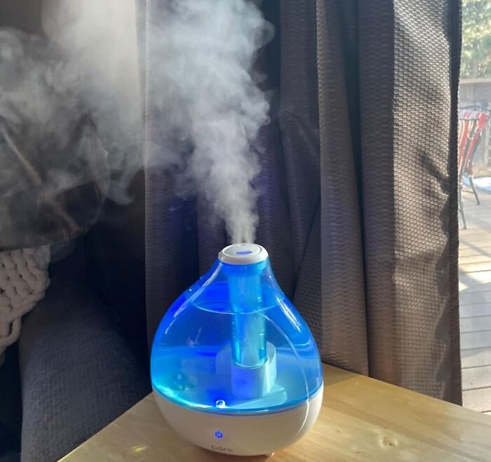 Soothe Your Dry Skin, Ditch The Cold Symptoms And Say Hello To Peaceful Sleep With The Mistaire™ Ultrasonic Cool Mist Humidifier