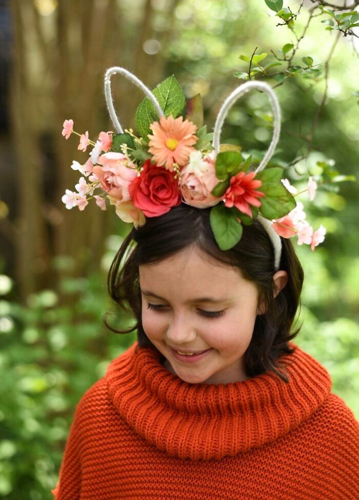 I Made My Daughter And Her Friends These Easter Floral Crowns