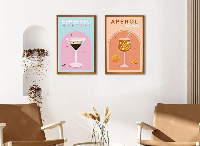 Spruce Up Your Space With A Cocktail Poster For Preppy Wall Art: Elevate Your Décor With Chic And Stylish Flair