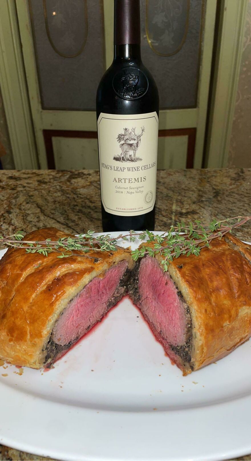 Tried My Hand At Beef Wellington