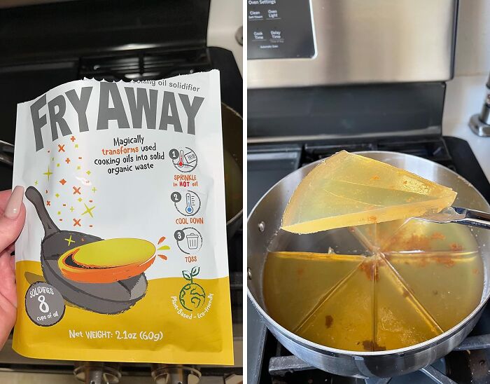  Fryaway: Makes Oil Easy To Throw Out