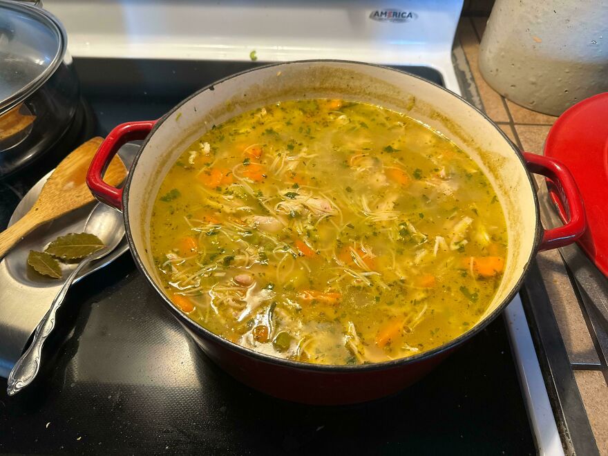 I’m Sick, So It’s Chicken Soup Tonight