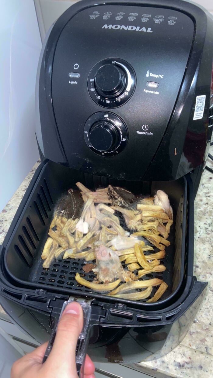 My Girlfriend Came To My City For Christmas, And She Forgot She Made Chicken With Fries, So We Went Back To Her House. This Is What Happened