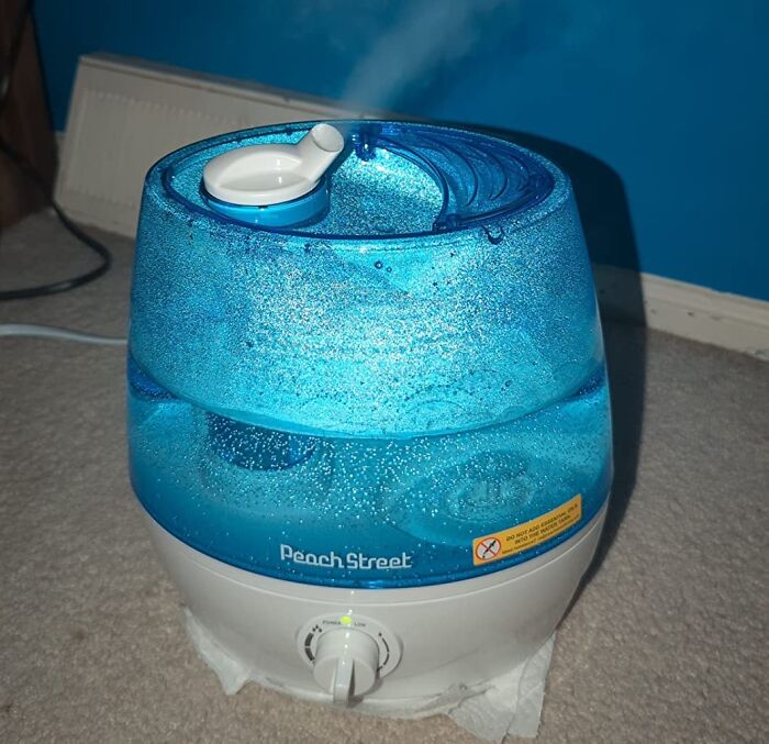 Soothing Mist: Bedroom Humidifier With Auto-Shut Off For Zzz's & Ease!