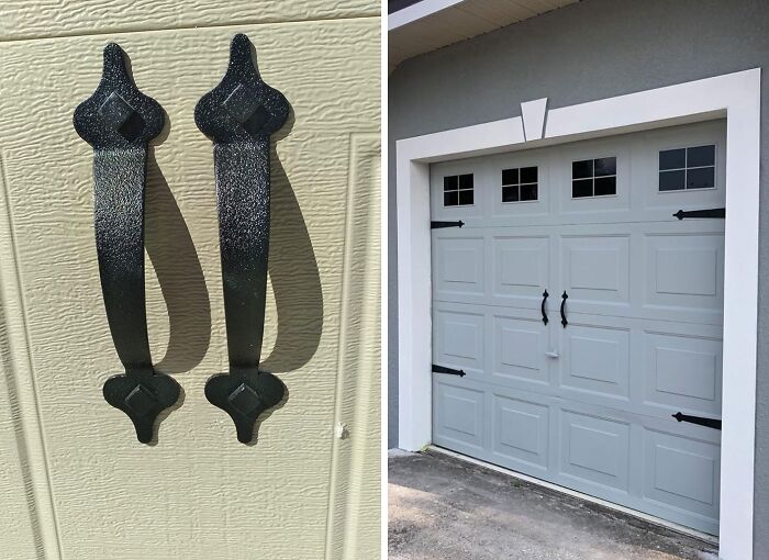 Add A Pinch Of Rustic Charm To Your Garage With These Uber-Magnetic Easy-Install Door Handles – Perfect For Spring Garage Glow-Up
