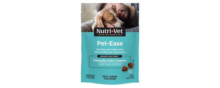 Nutri-Vet Pet-Ease Soft Chews calming treats for dogs