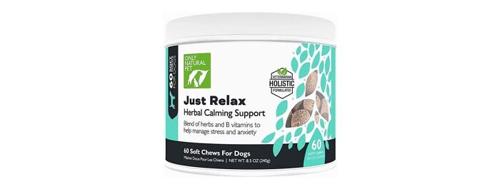 Only Natural Pet Just Relax Herb Calming Support for dog