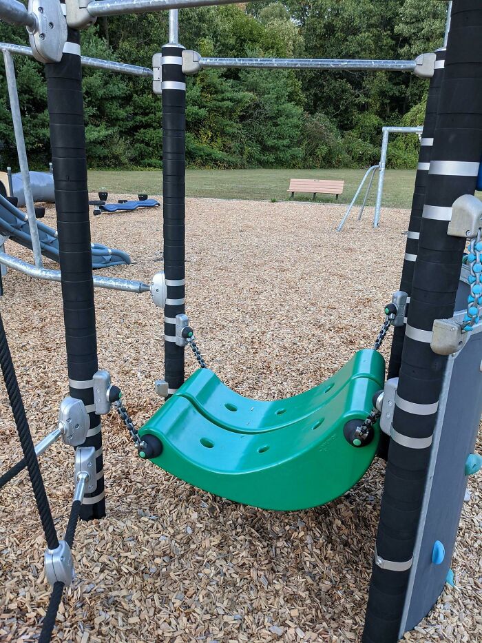 What Is This Piece Of Playground Equipment For? Seems Like It Must Have A Function Other Than To Just Lay On It