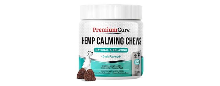 Premium Care Hemp Calming Chews for dogs