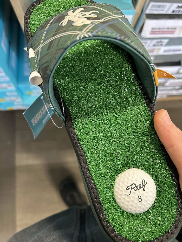 Golf Sandals, Found At A Shoe Store I Went To