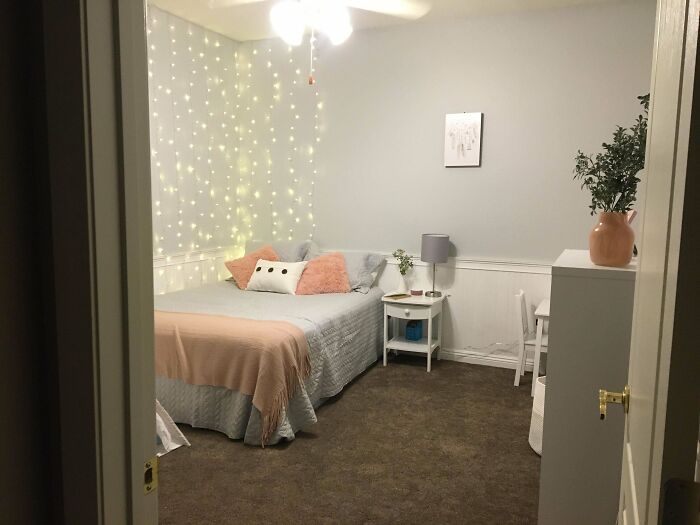 Designed My Stepdaughter’s Room! First Time I’ve Ever Decorated And Put Together An Entire Room From Nothing. (: