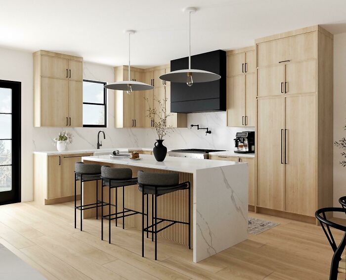 Kitchen Design And Render Done By Me. Would You Say This Style Is Timeless?
