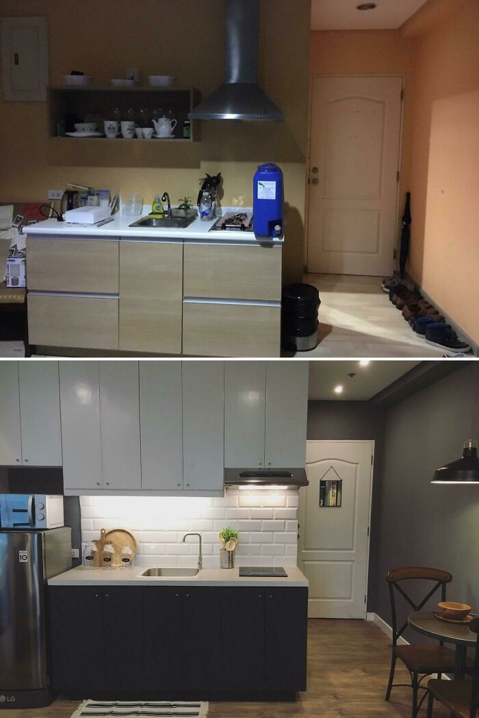 Tiny Kitchen Before-And-After