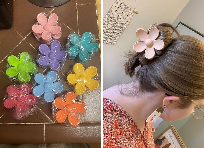 Enhance Your Hairstyle With Delicate Flower Hair Clips: Add A Touch Of Feminine Charm To Any Look
