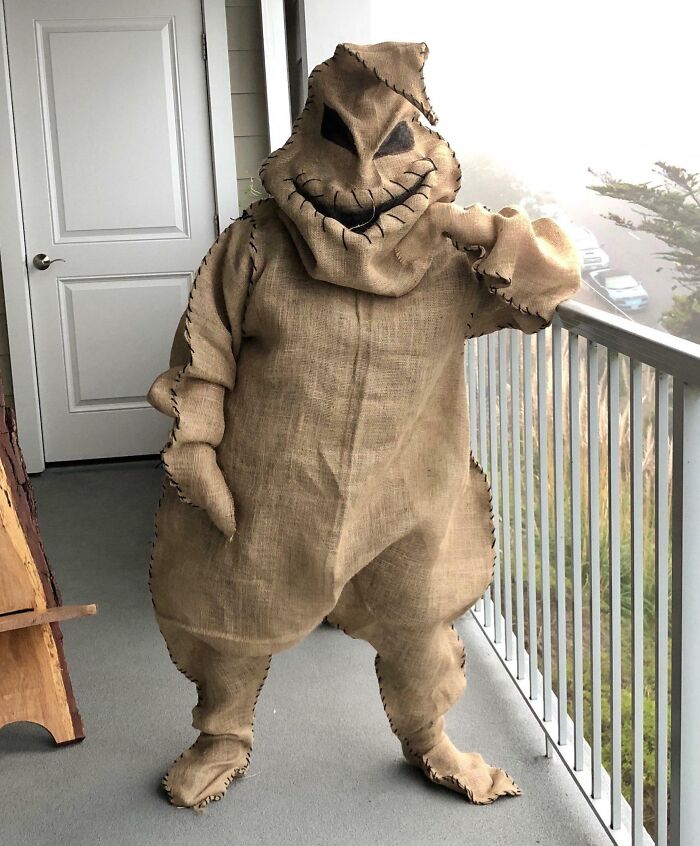 My Sister-In-Law Made The Best Costume I Have Ever Seen. This Is Mr. Boogeyman. Ironically, She Is A Therapist And Helps Folks With Their Personal Boogeymans
