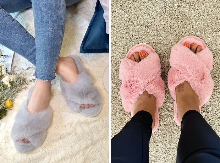 Fluffy Feet Treat: Parlovable Women's Slippers Bring Warmth To Your Step!