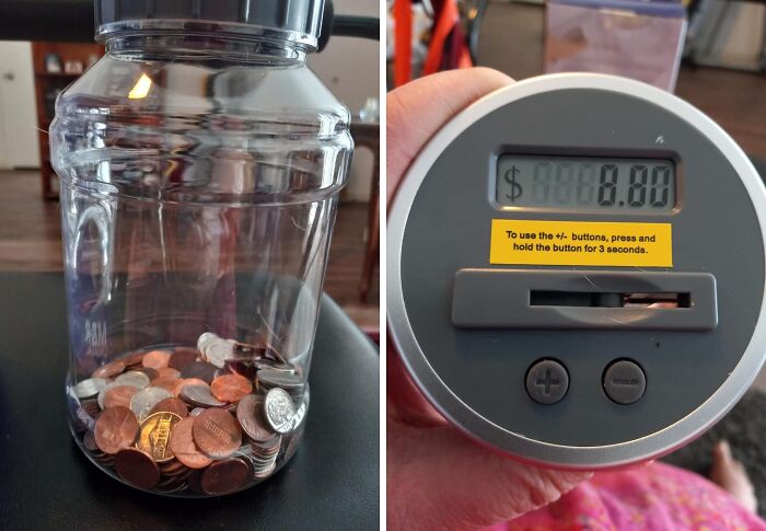 Stay Organized And Keep Track Of Your Savings With The Digital Counting Coin Bank