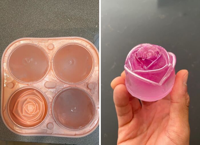 Koomall 3D Rose Ice Molds - Which Will Upgrade Your Drinks And You Can Also Make Cute Chocolate Decorations!