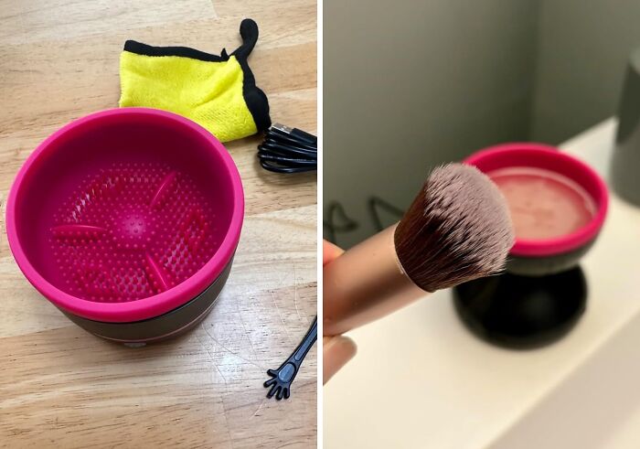 Step Up Your Beauty Game With Alyfini Electric Makeup Brush Cleaner - Making Brush Cleaning A Breeze!