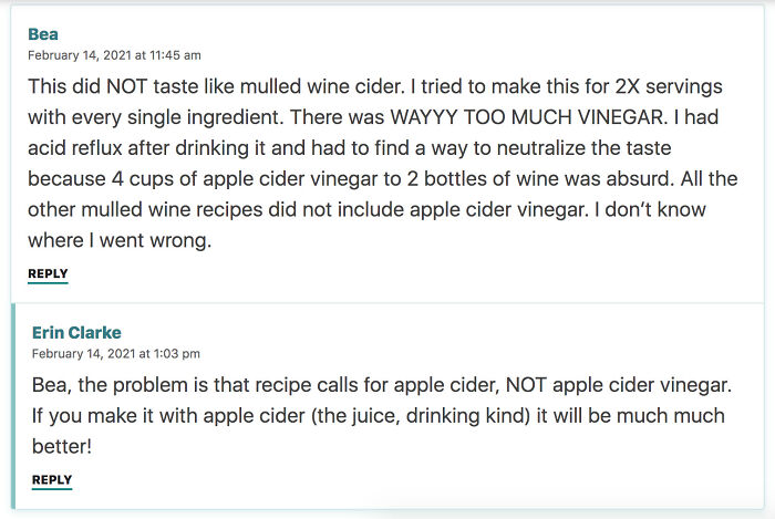"4 Cups Of Apple Cider Vinegar To 2 Bottles Of Wine Was Absurd." Yes It Was