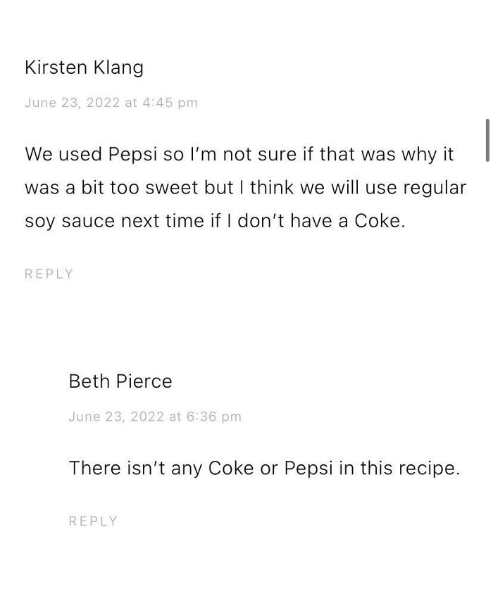 Recipe For A London Broil Marinade. There Indeed Is No Pepsi Or Coke