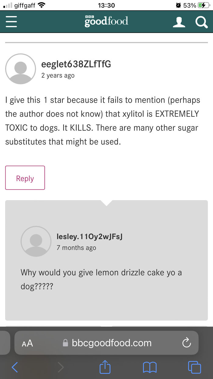 1 Star Because An Ingredient Is Toxic To Dogs