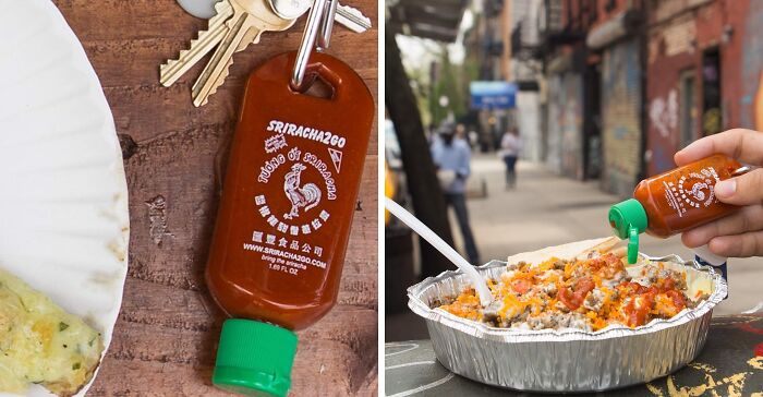 Never Be Bland Again: Sriracha2go, The Keychain For Spice Lovers Everywhere!