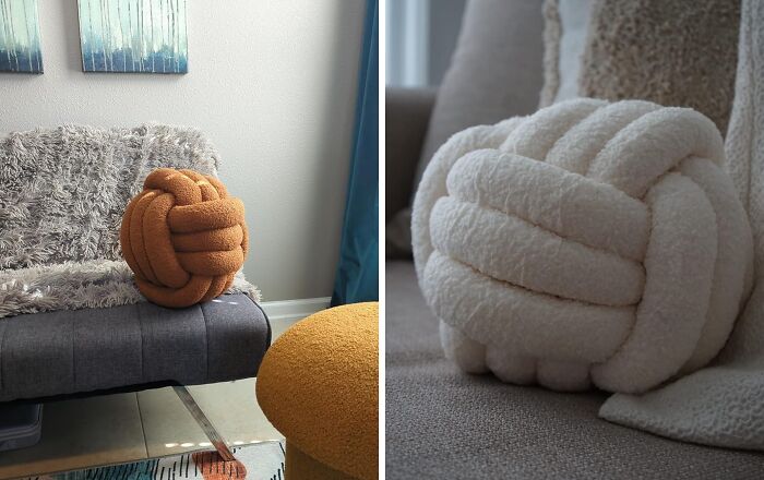 Get Tied Up In Coziness With Uvvyui Knot Pillow