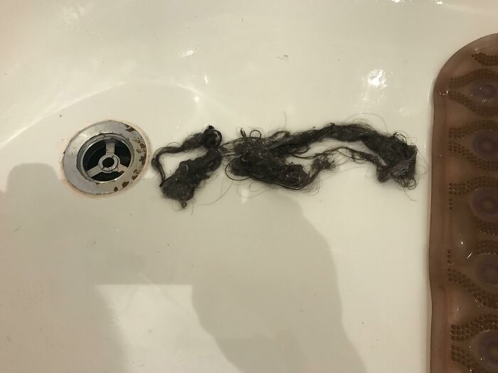 And Yet My Wife Still Complains About A Single Stray Beard Hair In The Sink. How She's Not As Bald As Me I Don't Know