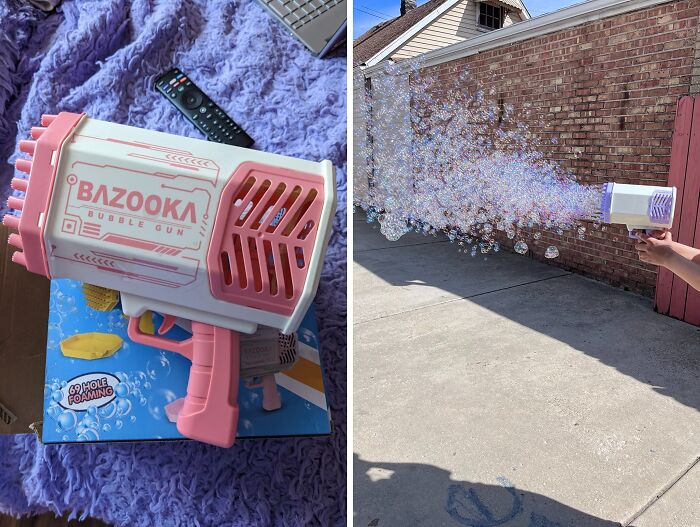 Bubble Frenzy: Light-Up Machine Gun Turns Any Day Into A Bubble Bash!