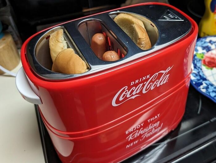 Effortlessly Prepare Perfect Hot Dogs And Buns With The Hot Dog And Bun Toaster