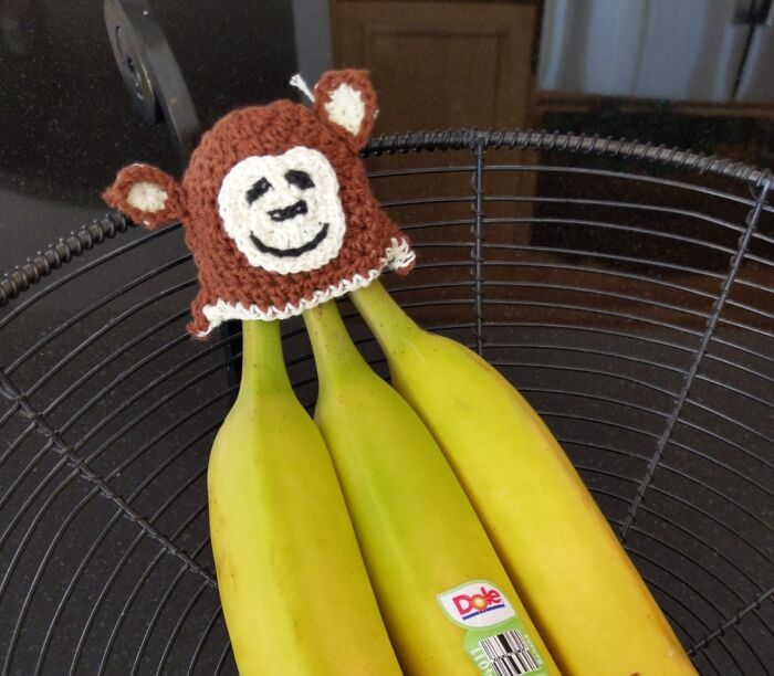 Monkeying Around? Not Your Bananas! Fresh With Nana Hats Silicone Caps!