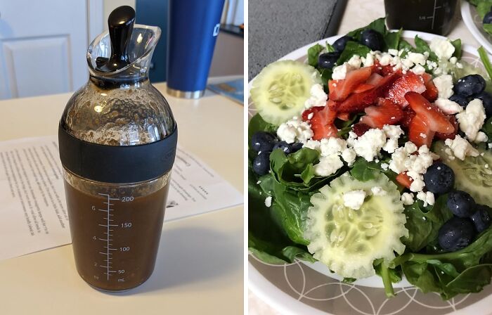  Create Delicious Homemade Dressings With The Salad Dressing Shaker