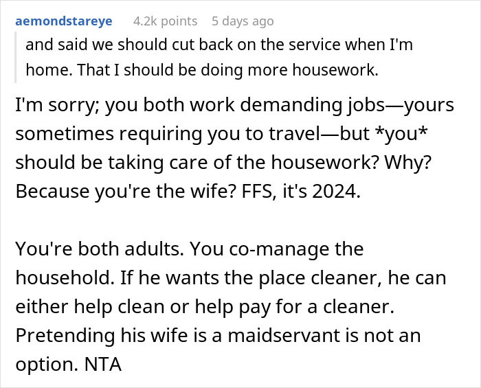 Woman Done With Living In Filth, Hires Housemaid, Gives Husband An Ultimatum When He Protests